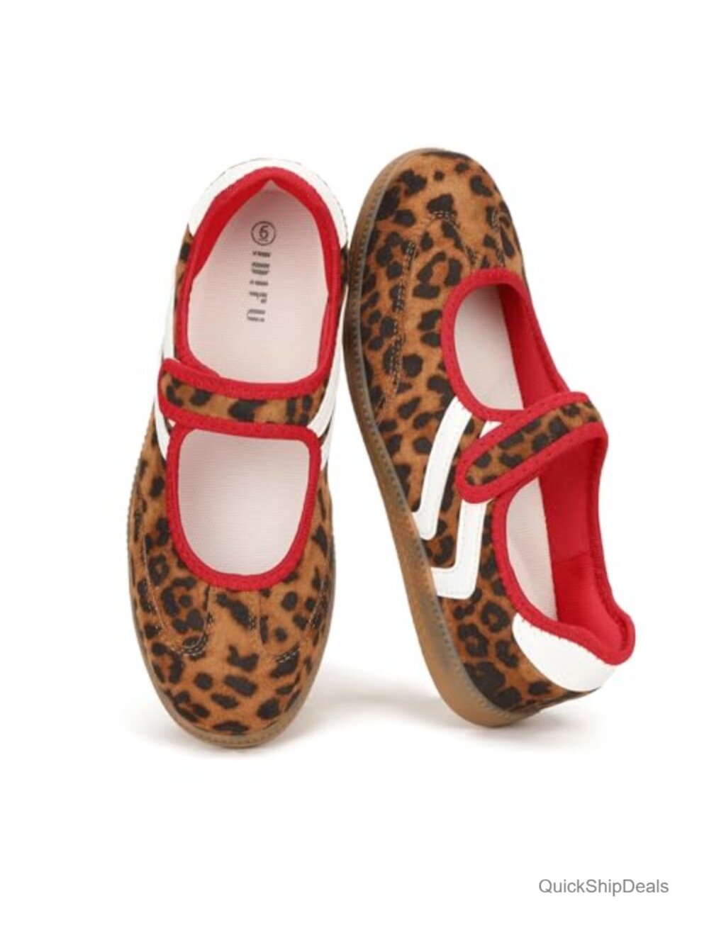 IDIFU Mary Jane Sneakers Women Retro Casual Ballet Flats Slip On